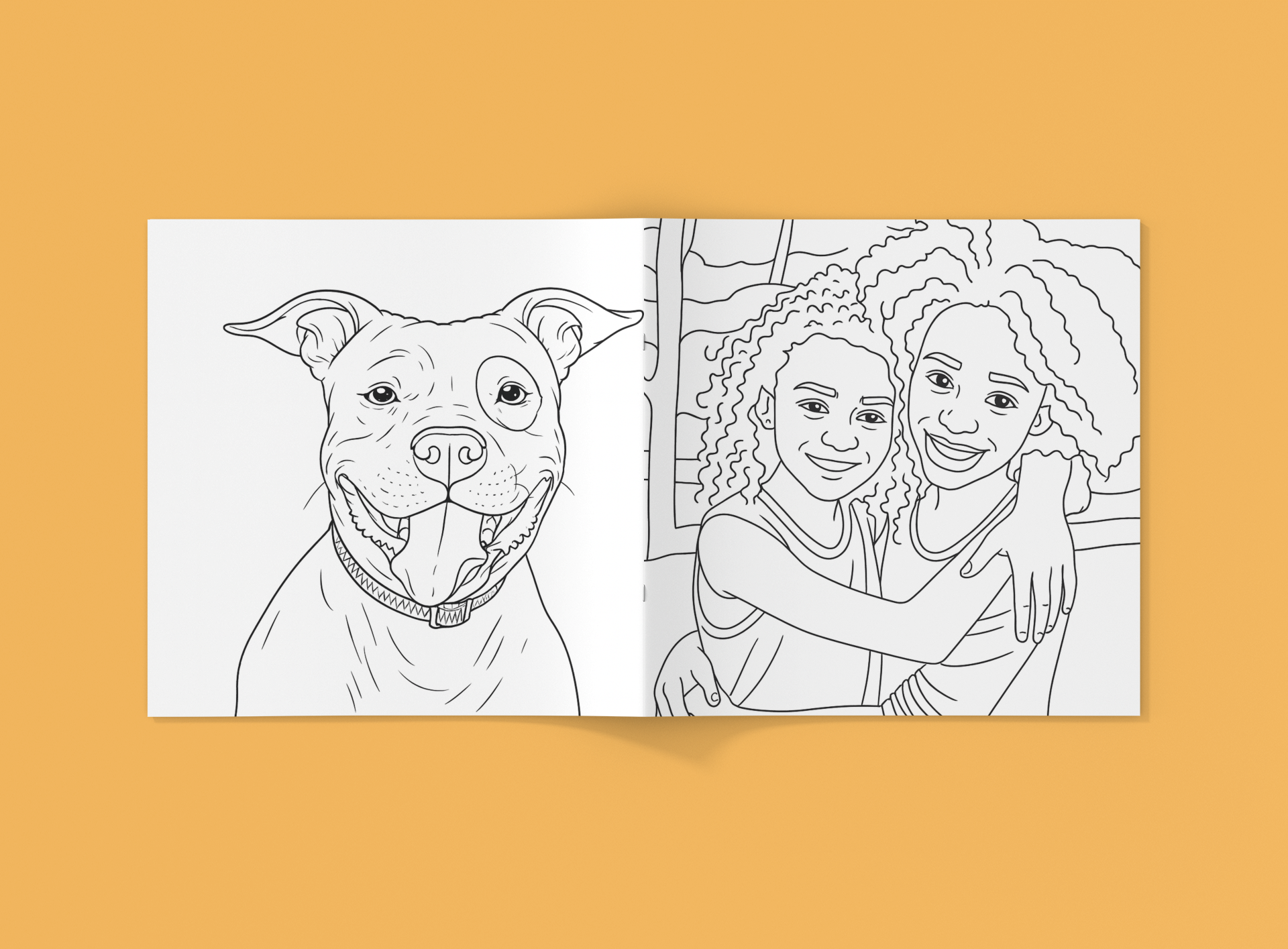 Personalised Colouring Book- 11 Page