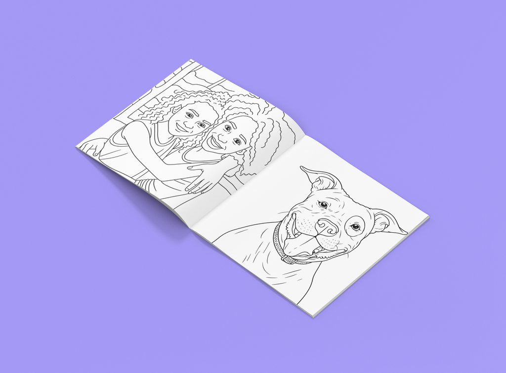 Personalised Colouring Book - 21 Pages