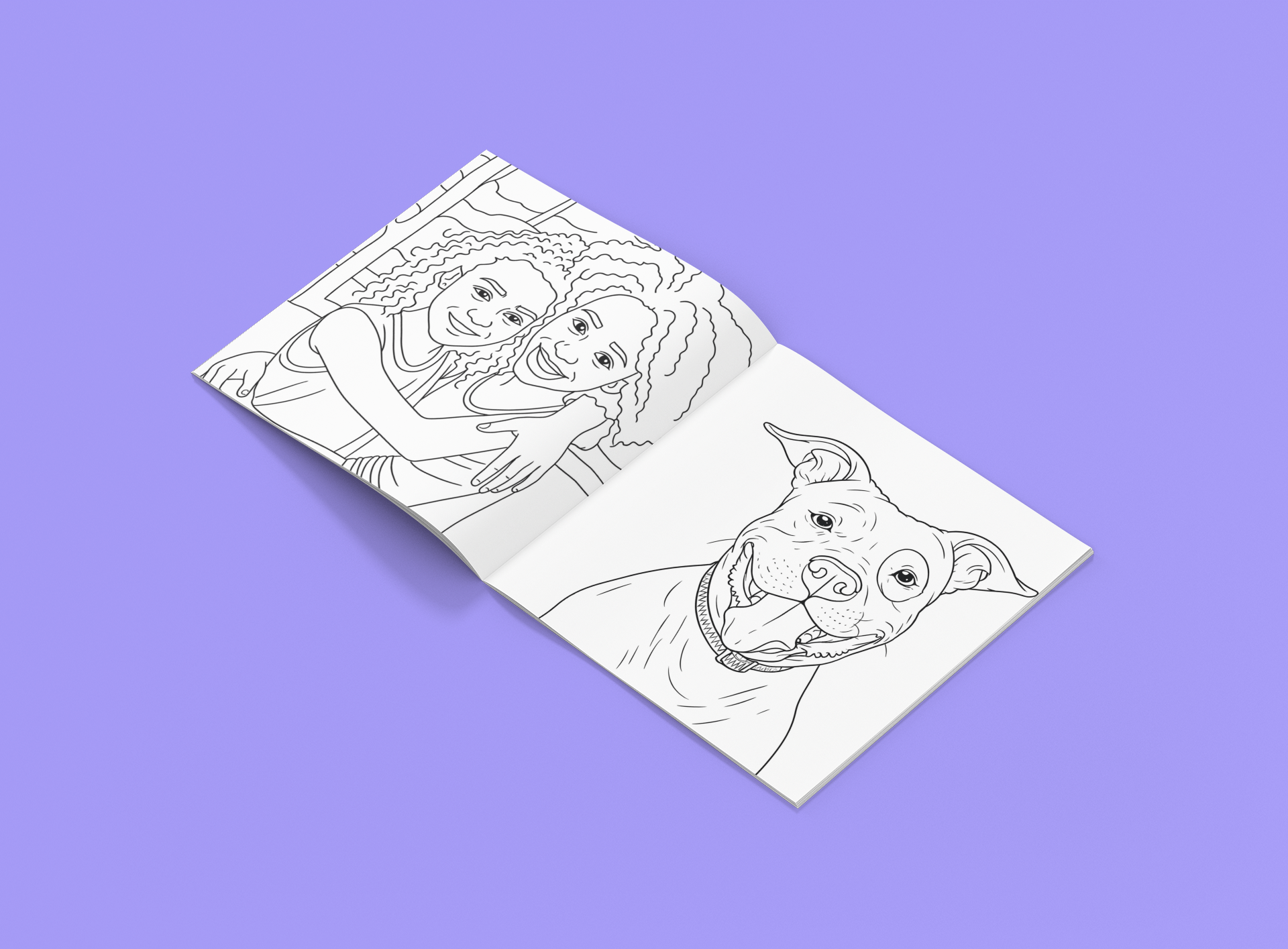 Personalised Colouring Book - 21 Pages