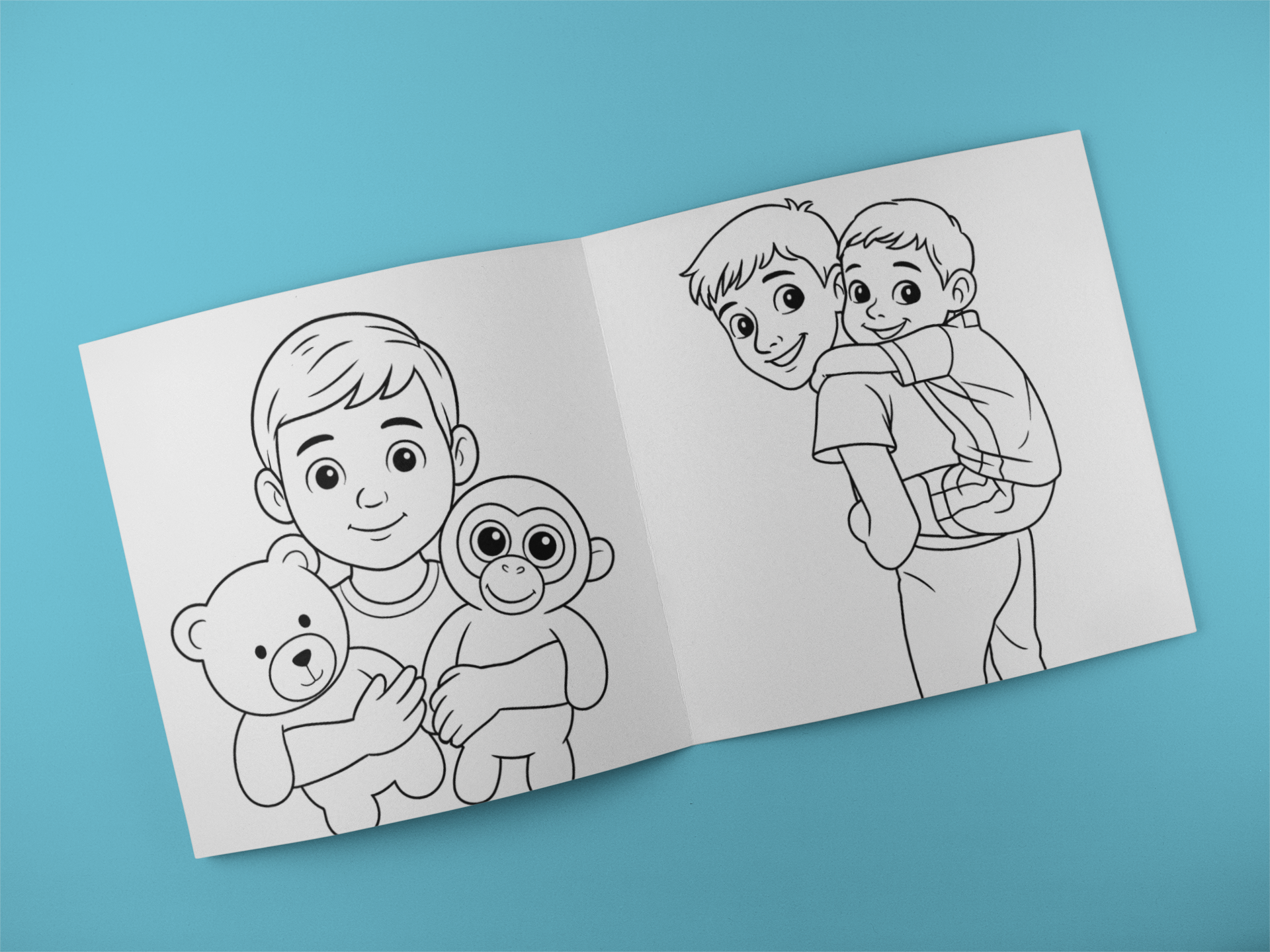 Personalised Colouring Book - 27 Pages